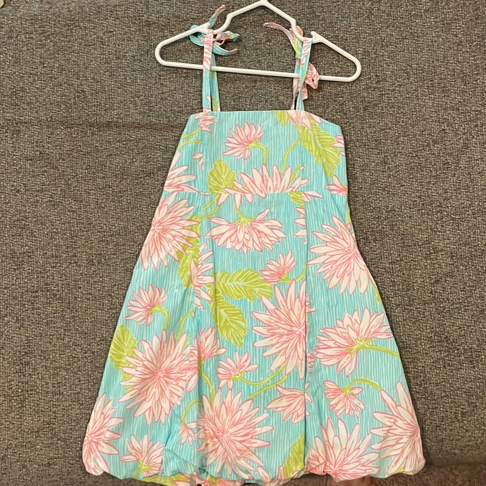 Lilly Pulitzer bubble tie dress